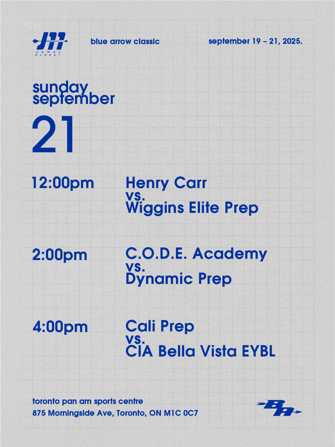 Blue Arrow Classic 2025